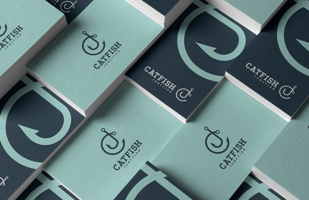 A Seafood Restaurant Logo designed and created for Catfish Junction