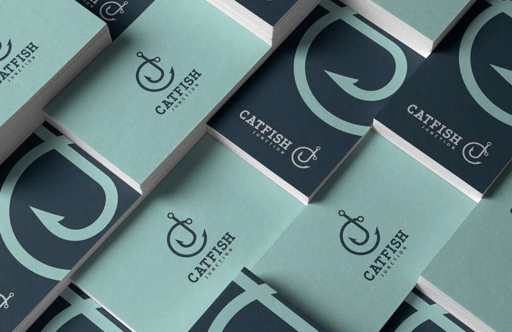 A Seafood Restaurant Logo designed and created for Catfish Junction