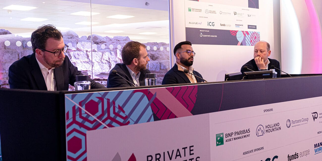 Event marketing design, collateral and graphic design we developed for Clear Path Analysis